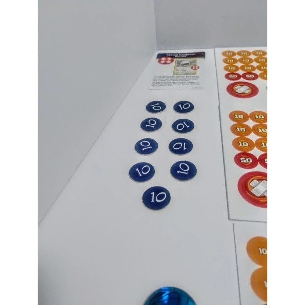 NINTENDO POKEMON TCG FLIP COIN & DAMAGE COUNTER LOT W 2 WIZARDS COINS